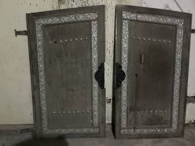 Iron door iron gate