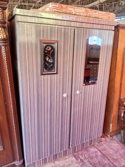 2 door Almari for sale Gulistan e Joher price 14500 03101188962