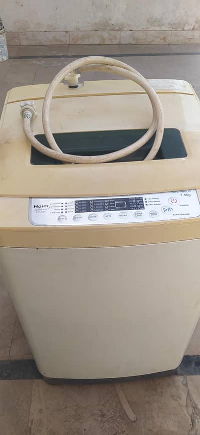 haier washing machine