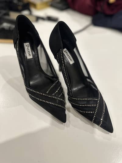 Dune branded heels