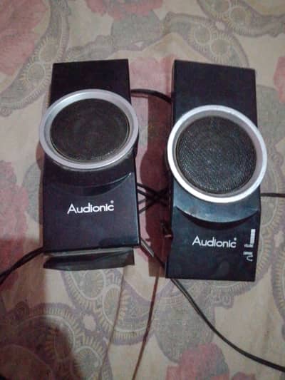 audionic speaker working condition