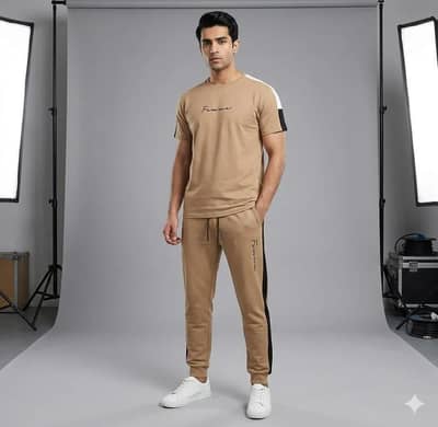 Brown Printed Tracksuit for men All Size Available
