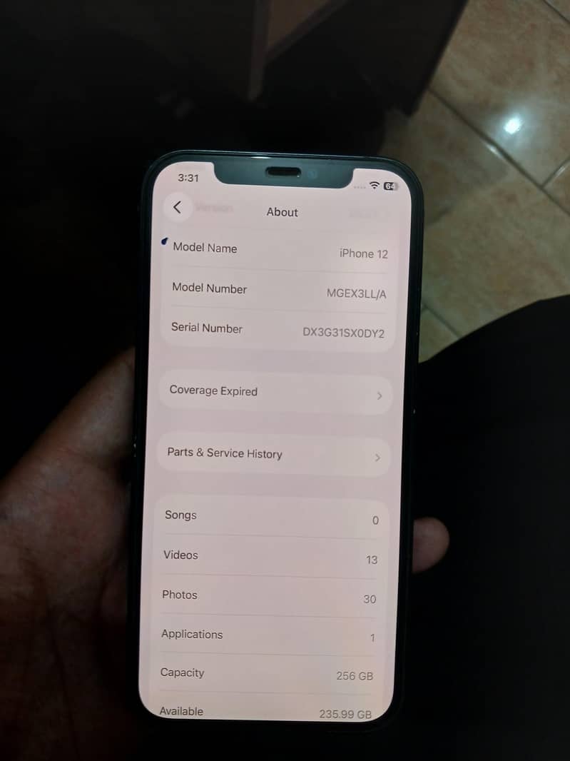 Iphone 12 256 7