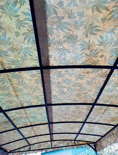 Car Parking Fiber Shade | 15×9 Ft |  Contact: 03331722212