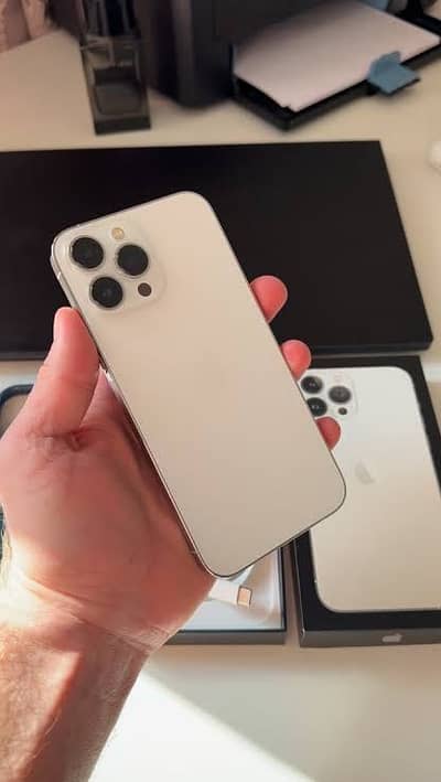 iPhone 13 Pro Max pta approved golden with Box 88% health