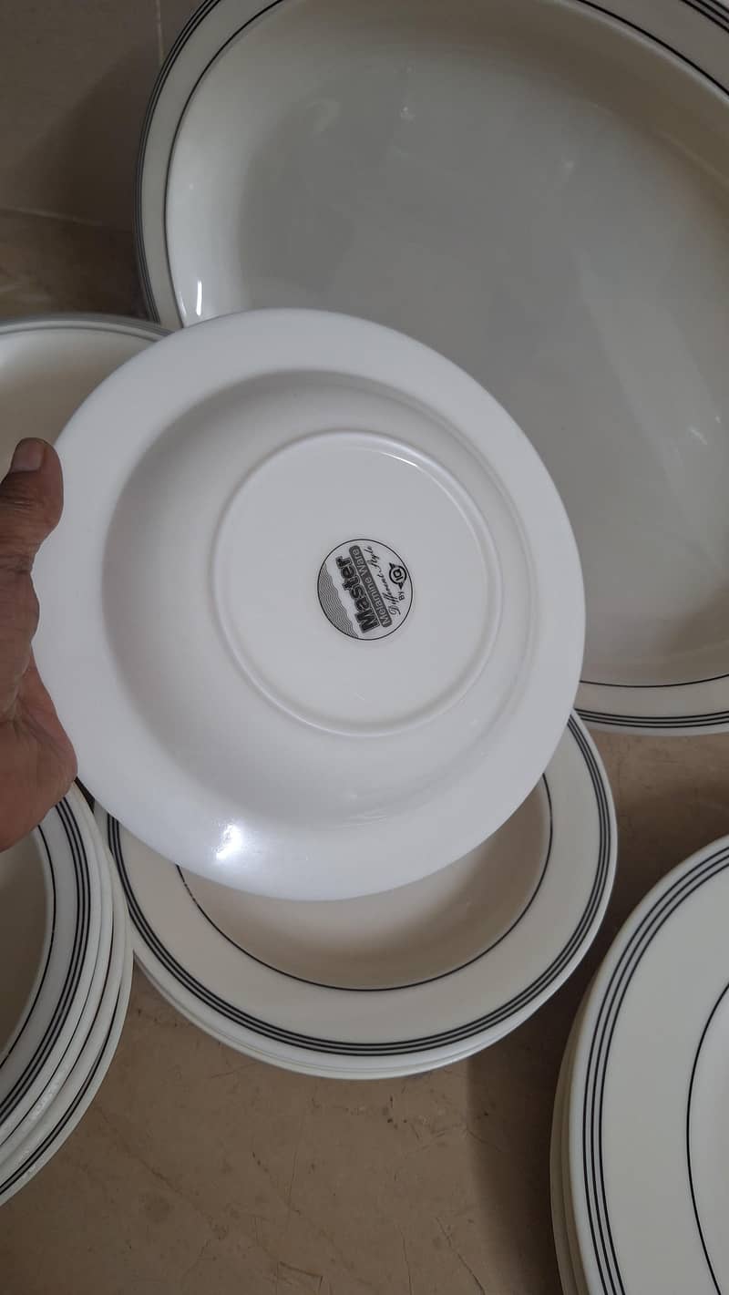 melamine set for 4 4