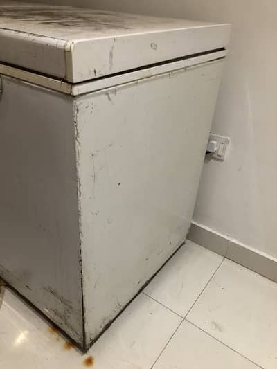 Two door genuine deep freezer good working condition