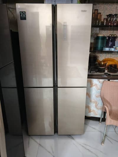Haier T door fridge new hai 1 month used