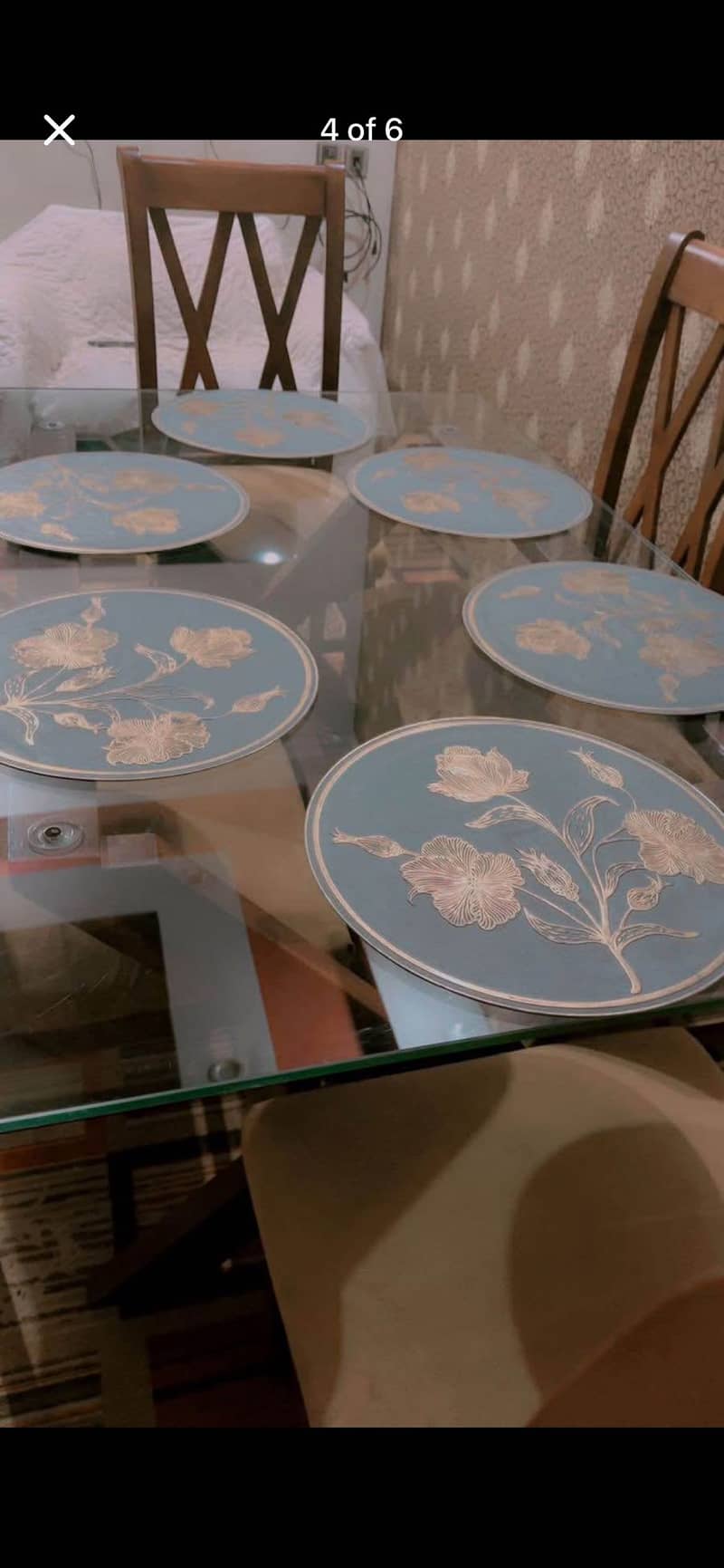 6 chairs dining table 2