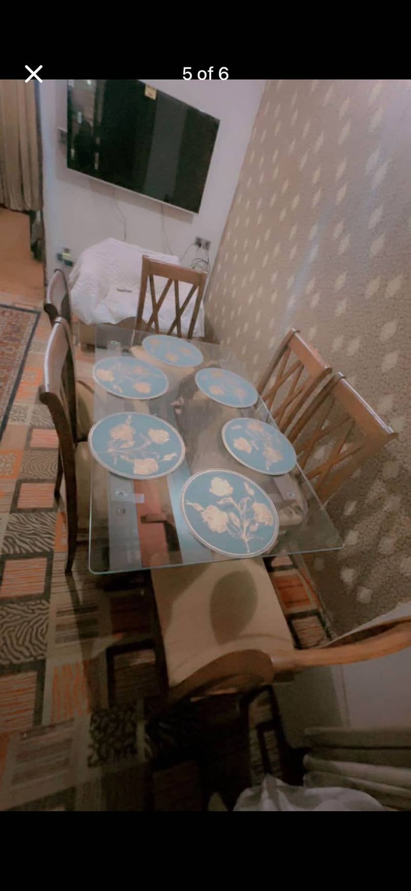 6 chairs dining table 3