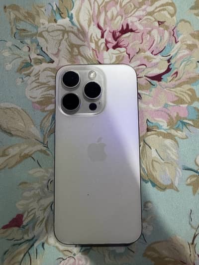 iPhone 15 Pro White Titanium 128Gb JV