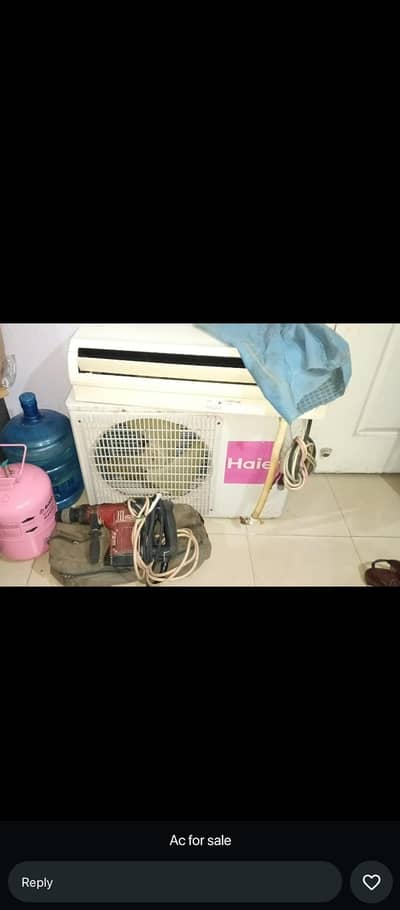 haier 1 ton genuinely condition