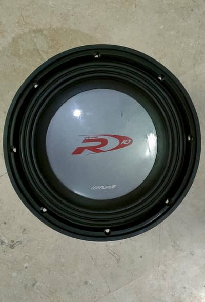 Alpine Type R SWR-1042D 500Rms Subwoofer Woofer Speaker ( Jbl Kicker )