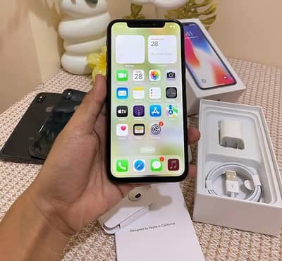 iphone x 256 GB PTA approved no open no repair all ok