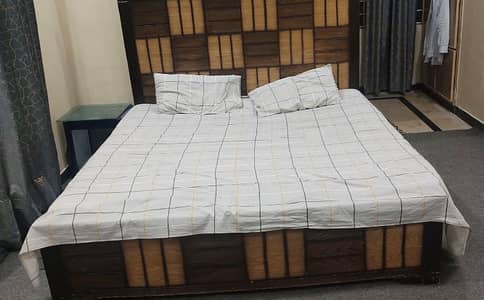 Double Bed with  Foam Mattress