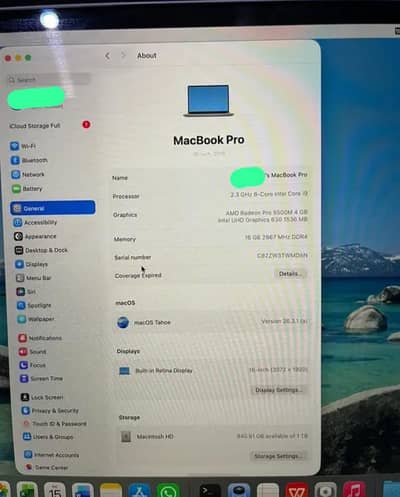 Macbook Pro 2019 16" with Touchpad with Box
