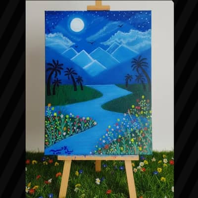 Scenery Painting with free gift