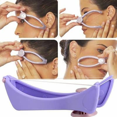 lavender hair threading remover machine for sensitive skin
