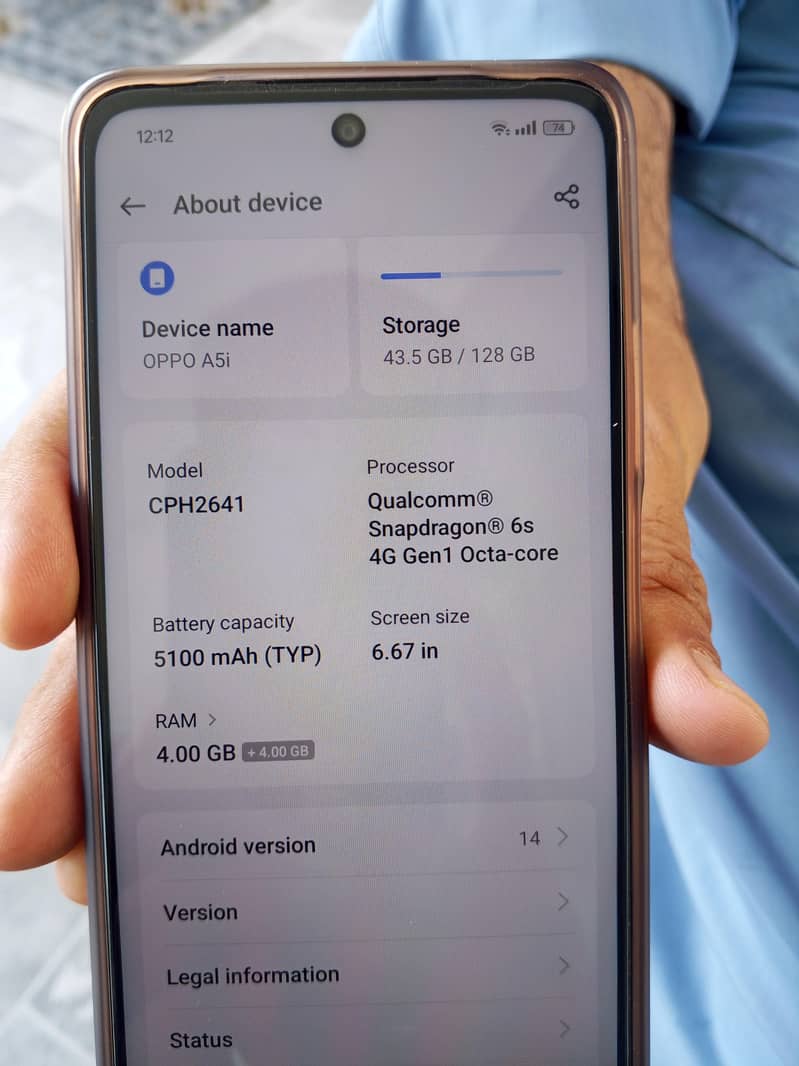 OPPO A5I 3