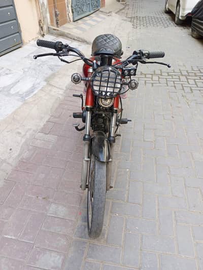 Road Prince 70cc Cafe Racer Modified – Unique Custom Build
