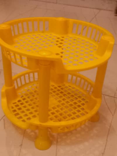 Kitchen onion and potato rack or Bathroom Rack