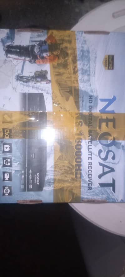neosat HD receiver+ 4 feet dish 03316249919