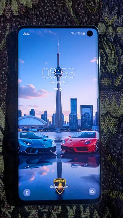 Samsung  s10 singel SIM PTA peach h