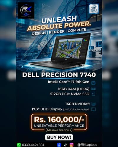 Dell Precision 7740 Workstation