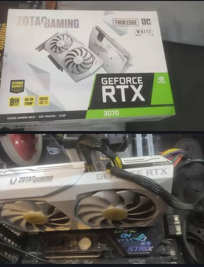 Zotac 3070. OC White Edition