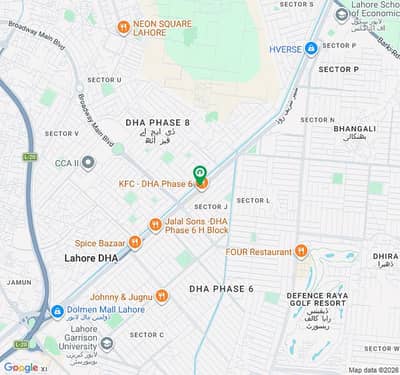 4+4 Marla Pair Plot For Sale On Main Boulevard, DHA Phase 6 Lahore
