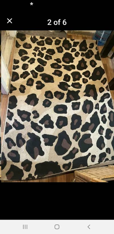 leopard print area Rug