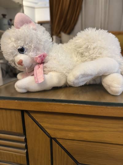 Two cute and soft cat toys for sale