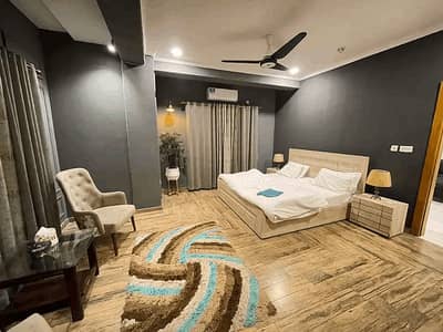 Premium 1 Bedroom Luxury Apartment for Rent Per Day in Bahria Town Lahore | Furnished Short & Night Stay