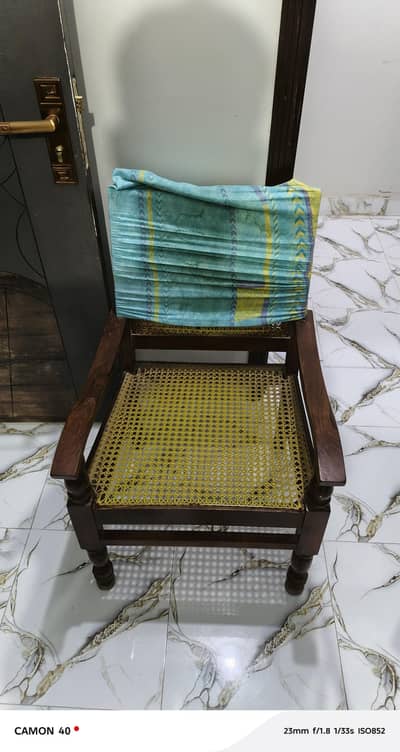Wire Wooden Handmade Chair - Each Chair Price