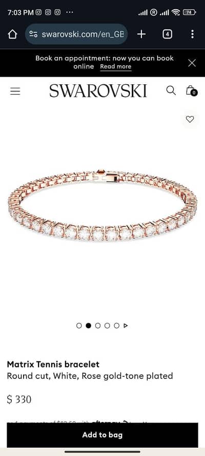 Swarovski Bracelet - URGENT SELLING