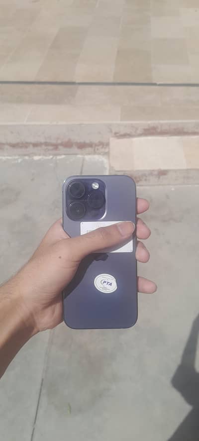 iphone 14 pro pta approved 128gb 100 health