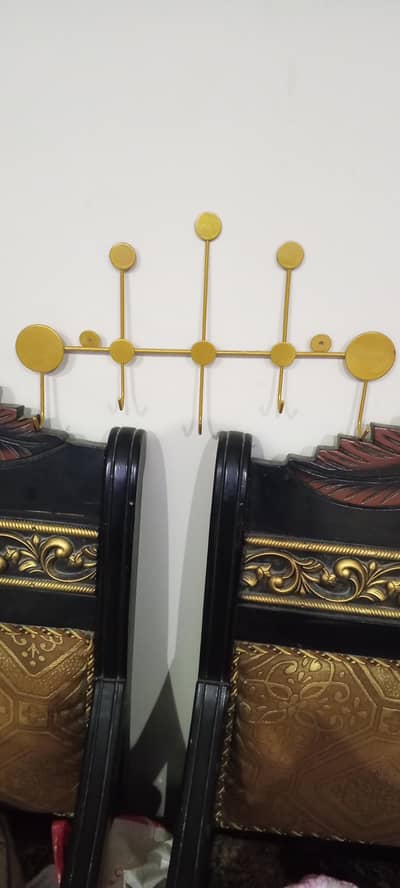 new shiny wall hooks