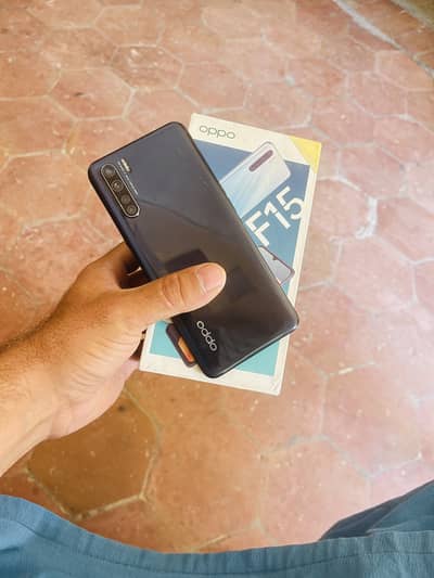 Oppo F15 with box