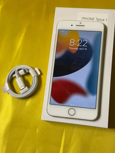 iphone 7 plus 128 GB  no open no repair PTA approved all ok