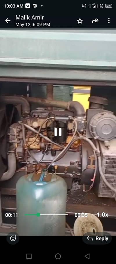 perkin 100 kva original condition