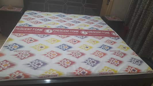Brand New Modified Crescent Foam Mattress – King Size