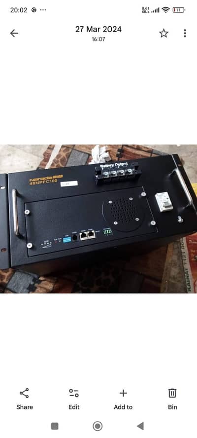 Solor inverter lithium battery