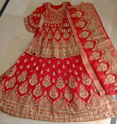 Bridal Sharara and Furaak