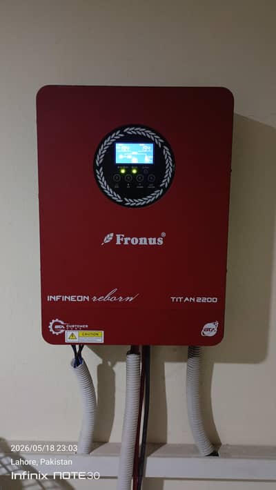 fronus inverter 1.6 Kw