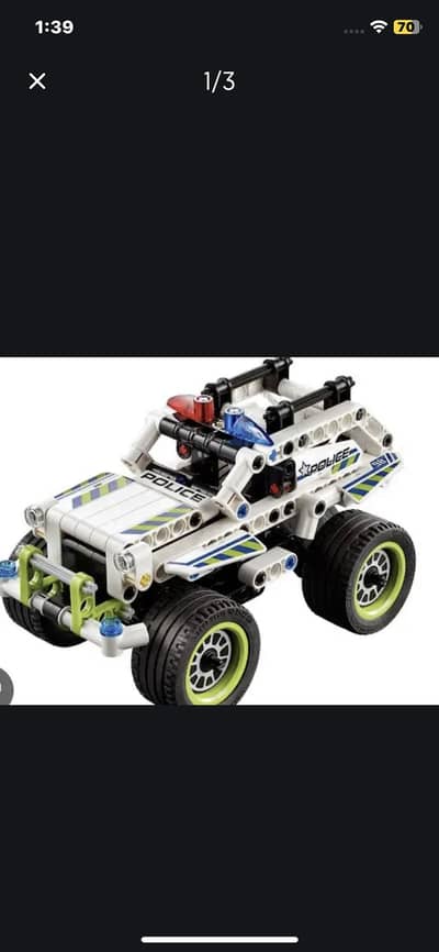 Lepin police jeep pullback