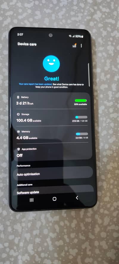 SAMSUNG A52S 8/128 WITH BOX.