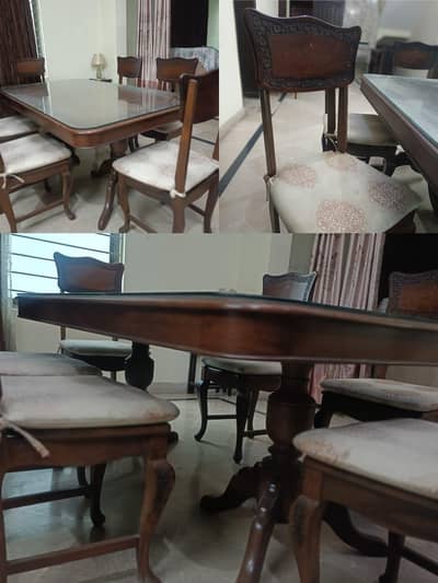 Dinning Table with 6 chairs