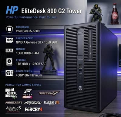 Hp EliteDesk 800 G2 Tower Gaming PC