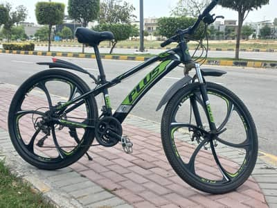Sporty PLUS Mountain Bike – Alloy Frame | Disc Brake | Stylish Rims