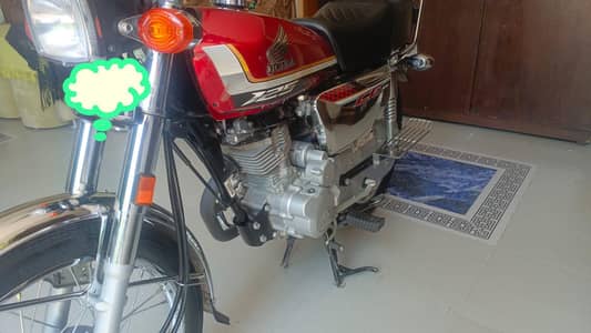 cg 125 s self start